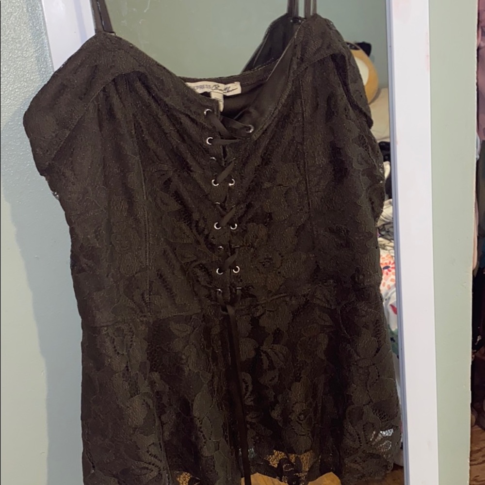 Beautiful express blouse! Great for date night